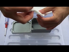 200x130x80 মিমি ভূগর্ভস্থ জলরোধী ধাতব জংশন বক্স