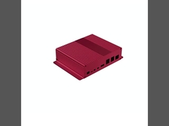 160 * 46 * 150mm ফ্ল্যাঞ্জ ওয়াল মাউন্ট সঙ্গে Anodized কালো অ্যালুমিনিয়াম কুলিং কেস