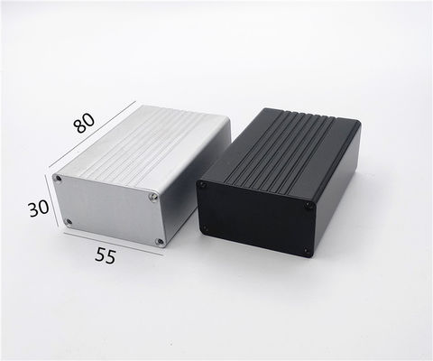 Custom Length 55*30*80mm Aluminum Metal Housing PCB Enclosure