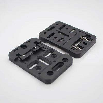 48mm Width Universal DIN Rail Mounting Clip Snap in Din-Rail Mounting Bracket DIN Rail Fixed Clamp Aluminum Alloy Solid State Relay Clip for 35mm Din Rail Slotted