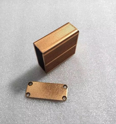 High Strength Heat Resistant Extruded Aluminum Enclosure for IoT devices Width 45mm Height 18.5mm