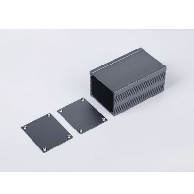 50*40*60mm Cost-effective Anodized Black and Grey Metal Aluminum Housing For Project Box