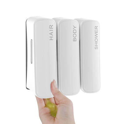300ml Disposable Bag Type 3 Head Wall Mounted Soap Dispenser For Lotion Shampoo