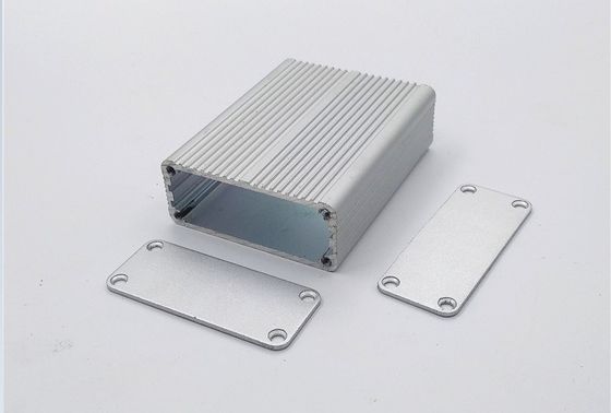 Low Height 46*19*60mm Powder-coated Enclosure Extruded Aluminum Instrument Enclosure