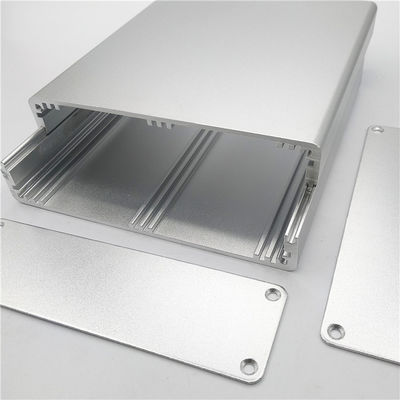 120*35*130mm Sandblasting Square Extruded Aluminum Electronic Enclosures